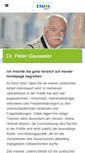 Mobile Screenshot of peter-gauweiler.de